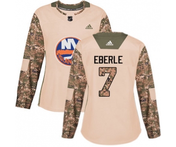 Adidas New York Islanders #7 Jordan Eberle Camo Authentic 2017 Veterans Day Women's Stitched NHL Jersey