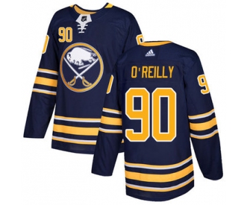 Adidas Sabres #90 Ryan O'Reilly Navy Blue Home Authentic Stitched NHL Jersey