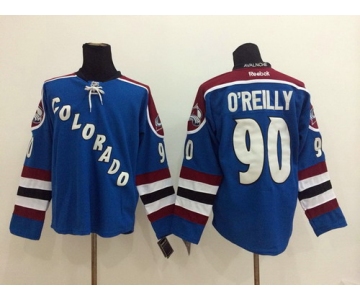 Colorado Avalanche #90 Ryan O'Reilly Blue Third Jersey