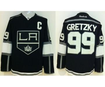 Los Angeles Kings #99 Wayne Gretzky Black Jersey