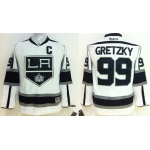 Los Angeles Kings #99 Wayne Gretzky White Kids Jersey