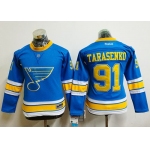 Blues #91 Vladimir Tarasenko Light Blue 2017 Winter Classic Women's Stitched NHL Jersey