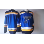Men's St. Louis Blues Blue 2017-2018 Hockey Stitched NHL Jersey