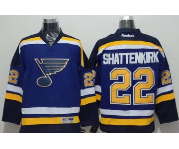 St. Louis Blues #22 Kevin Shattenkirk 2014 Blue Jersey