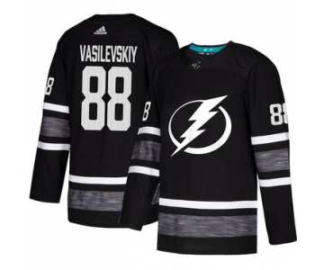Lightning #88 Andrei Vasilevskiy Black Authentic 2019 All-Star Stitched Hockey Jersey