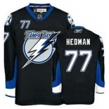 Tampa Bay Lightning #77 Victor Hedman Black Jersey