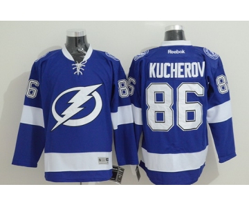 Tampa Bay Lightning #86 Nikita Kucherov New Blue Jersey