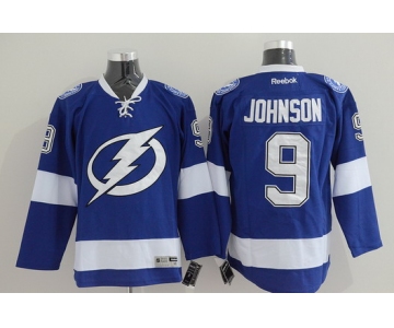 Tampa Bay Lightning #9 Tyler Johnson New Blue Jersey