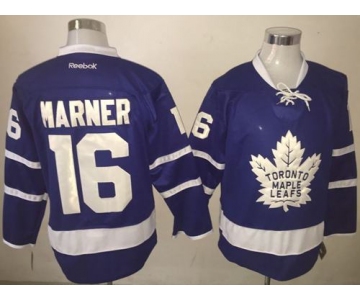 Maple Leafs #16 Mitchell Marner Blue New Stitched NHL Jersey