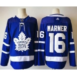 Men's Toronto Maple Leafs #16 Mitchell Marner Royal Blue Home 2017-2018 adidas Hockey Stitched NHL Jersey