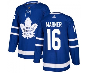 Youth Adidas Maple Leafs #16 Mitchell Marner Blue Home Authentic Stitched NHL Jersey