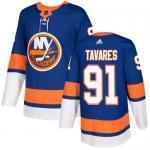 Adidas New York Islanders #91 John Tavares Royal Blue Home Authentic Stitched Youth NHL Jersey