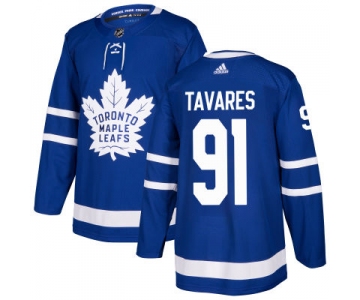Toronto Maple Leafs #91 John Tavares Blue Adidas Jersey