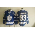 Men's Toronto Maple Leafs #93 Doug Gilmour Royal Blue 2016-17 Home 100TH Anniversary Hockey Jersey