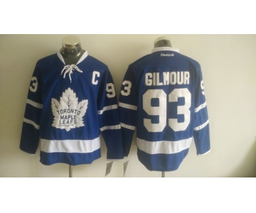 Men's Toronto Maple Leafs #93 Doug Gilmour Royal Blue 2016-17 Home 100TH Anniversary Hockey Jersey