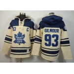 Old Time Hockey Toronto Maple Leafs #93 Doug Gilmour Cream Hoodie