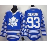 Toronto Maple Leafs #93 Doug Gilmour 2014 Winter Classic Blue Kids Jersey