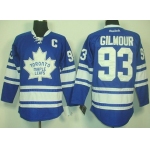 Toronto Maple Leafs #93 Doug Gilmour Blue Third Jersey