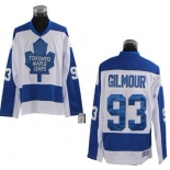Toronto Maple Leafs #93 Doug Gilmour White With Blue Throwback CCM Jersey