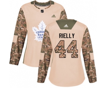 Adidas Toronto Maple Leafs #44 Morgan Rielly Camo Authentic 2017 Veterans Day Women's Stitched NHL Jersey