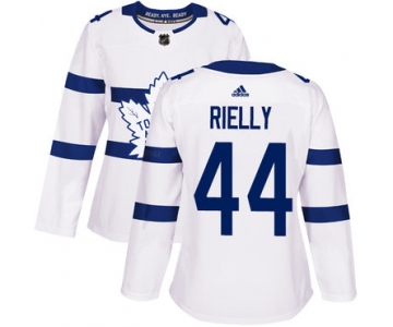 Adidas Toronto Maple Leafs #44 Morgan Rielly White Authentic 2018 Stadium Series Women's Stitched NHL Jersey