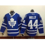 Men's Toronto Maple Leafs #44 Morgan Rielly Reebok Royal Blue Home Premier NHL Reebok Jersey