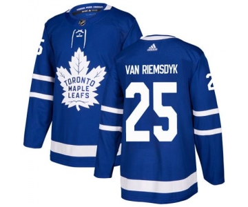 Adidas Maple Leafs #25 James Van Riemsdyk Blue Home Authentic Stitched NHL Jersey