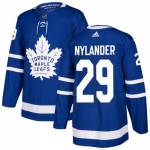 Adidas Toronto Maple Leafs #29 William Nylander Blue Home Authentic Stitched NHL Jersey