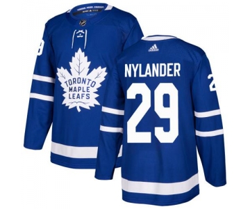Adidas Toronto Maple Leafs #29 William Nylander Blue Home Authentic Stitched NHL Jersey