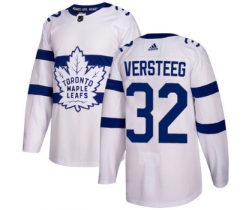 Adidas Toronto Maple Leafs #32 Kris Versteeg White Authentic 2018 Stadium Series Stitched NHL Jersey