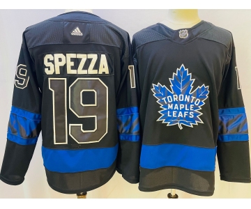 Men's Toronto Maple Leafs #19 Jason Spezza Black X Drew House Inside Out Stitched Jersey