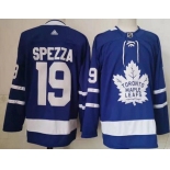 Men's Toronto Maple Leafs #19 Jason Spezza Blue Authentic Jersey