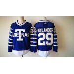 Men's Toronto Maple Leafs #29 William Nylander Royal Blue Arenas 2017-2018 Hockey Stitched NHL Jersey