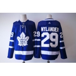 Men's Toronto Maple Leafs #29 William Nylander Royal Blue Home 2017-2018 Hockey Stitched NHL Jersey