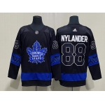 Men's Toronto Maple Leafs #88 William Nylander Black X Drew House Inside Out Stitched Jersey