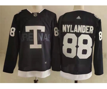 Men's Toronto Maple Leafs 88 William Nylander Navy 2022 NHL Heritage Classic Adidas Jersey