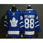 Men's Toronto Maple Leafs #88 William Nylander Royal Blue Adidas Stitched NHL Jersey