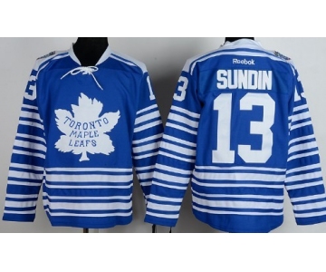 Toronto Maple Leafs #13 Mats Sundin 2014 Winter Classic Blue Jersey