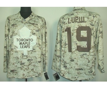 Toronto Maple Leafs #19 Joffrey Lupul White Camo Jersey