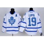 Toronto Maple Leafs #19 Joffrey Lupul White Jersey