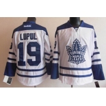 Toronto Maple Leafs #19 Joffrey Lupul White Third Jersey