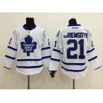 Toronto Maple Leafs #21 James van Riemsdyk White Jersey