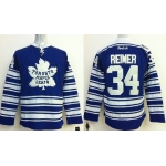 Toronto Maple Leafs #34 James Reimer 2014 Winter Classic Blue Jersey