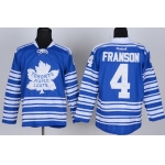 Toronto Maple Leafs #4 Cody Franson 2014 Winter Classic Blue Jersey