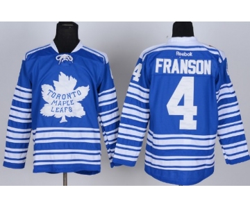Toronto Maple Leafs #4 Cody Franson 2014 Winter Classic Blue Jersey