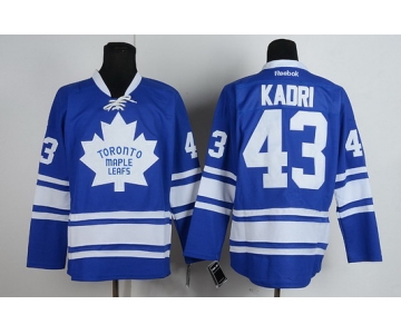 Toronto Maple Leafs #43 Nazem Kadri Blue Third Jersey