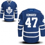 Toronto Maple Leafs #47 Leo Komarov Blue Jersey