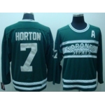 Toronto Maple Leafs #7 Tim Horton Green Throwback CCM Jersey