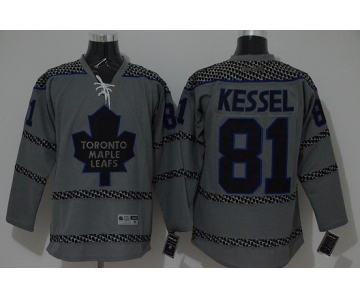 Toronto Maple Leafs #81 Phil Kessel Charcoal Gray Jersey