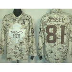 Toronto Maple Leafs #81 Phil Kessel White Camo Jersey